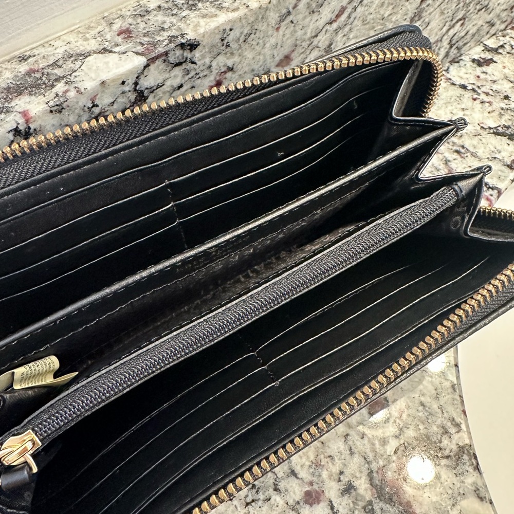 Kate Spade Black leather wallet - Picture 9 of 10